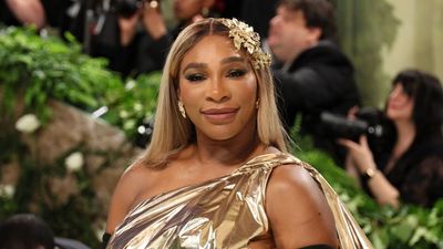 'Liveable Luxury:' Serena Williams' Bathroom Makes Marble, Brass Hardware, and a Soaking Tub Look Oh-So Approachable