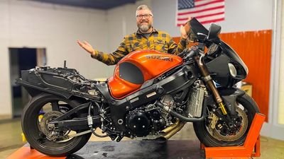 Can This Twice-Exploded Turbo Suzuki Hayabusa Be Saved? Be Cool If It Could