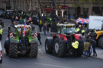 Farage makes pledge after multiple arrests made at farmers’ London protest