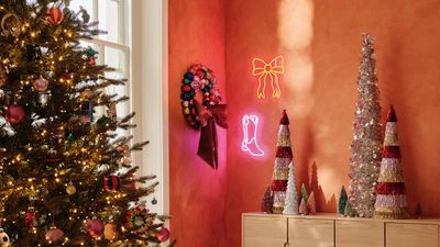 M&S Just Launched This Neon Christmas Light That Brings Some Serious Cool Factor to Your Decorating This Year