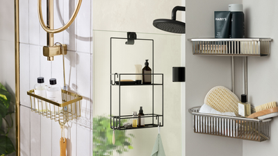 Most Shower Caddies Are Ugly, But I Found the Shop That's Probably Got the Best Ones for Extra Bathroom Storage