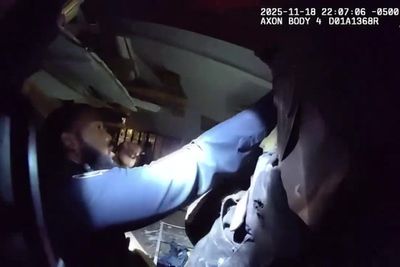 Police pull man from rubble of apartment building after explosion