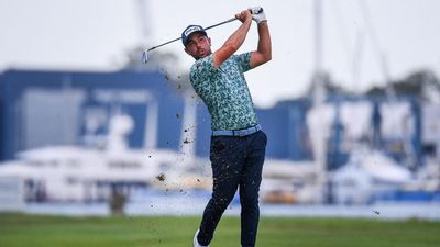 Garcia storms to PGA lead before rain lashes Brisbane