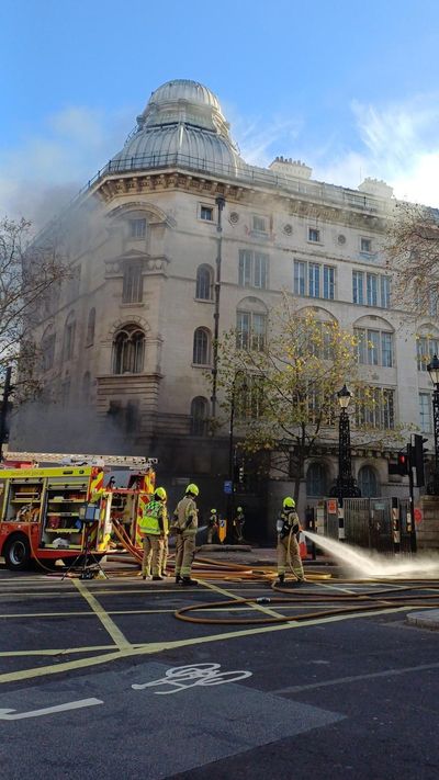 Holborn fire: Dozens of firefighters tackle blaze in underground tunnel in central London