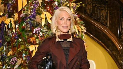 A classic beige Burberry trench coat has always been top of my wishlist, but Hannah Waddingham just made the case for mahogany