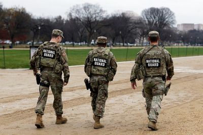 Trump sent National Guard troops to Washington in August. Some are armed. Some have cleaned parks