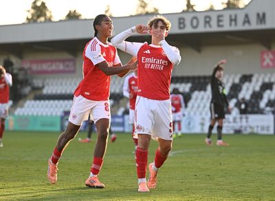 WATCH Max Dowman score outrageous goal for Arsenal against Bayern Munich