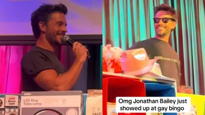 Jonathan Bailey Became An Impromptu Bingo Caller At Wicked-Themed Event In Sydney