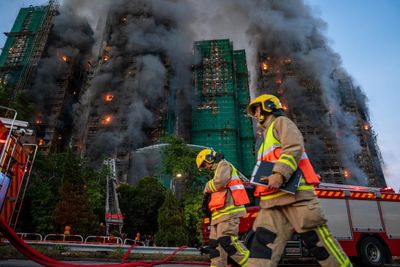 How the Hong Kong fire unfolded – visual guide