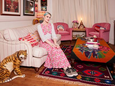 Inside fashion designer Coco Fennell's maximalist Leyton home