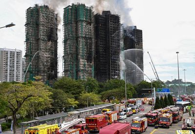 Hong Kong fire: police blame construction firm’s ‘gross negligence’ as death toll rises to 55