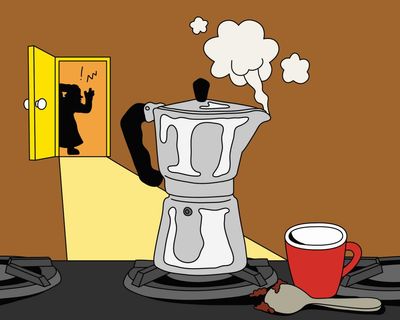 You be the judge: should my partner stop compressing the coffee in the moka pot?