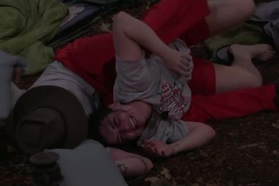 I’m A Celeb stars spark romance rumours after play fighting