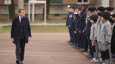 Macron unveils voluntary military service as concerns grow over Russia