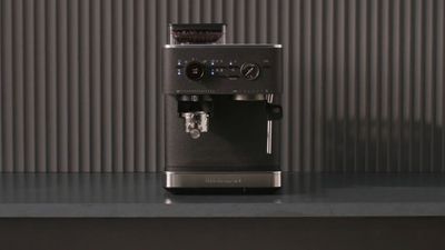 I Gave KitchenAid's Semi-Automatic Coffee Machine a Nearly Perfect Score in Its Test — And It's Even Converted My Instant Coffee-Loving Boyfriend to Better Espresso