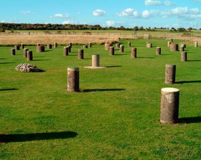 Archaeologists say they have proof humans carved huge pits near Stonehenge