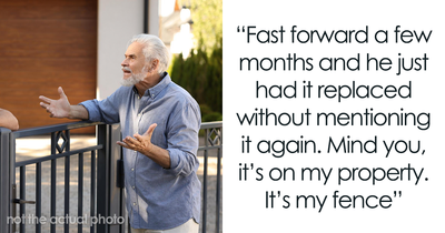 Man Wakes Up To A New Fence On The Property Line, Neighbor Casually Demands He Pay Half