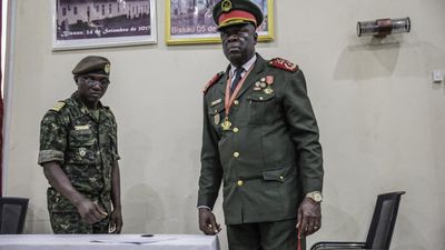 Guinea-Bissau general sworn in as transitional president following coup