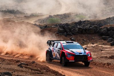 WRC Saudi Arabia: Adrien Fourmaux leads, Elfyn Evans loses ground in title fight to Sebastien Ogier