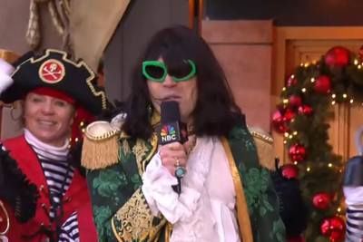 Who is Mr Fantasy? Fans spot Riverdale actor in costume at Macy’s Thanksgiving Parade