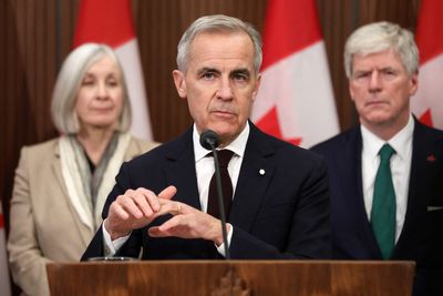 Mark Carney says Canada's trading relationship with the U.S. was 'once a strength,' but 'now a weakness'