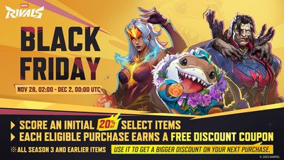 Marvel Rivals is having a Black Friday Blowout to celebrate the game's first anniversary – here's how it works
