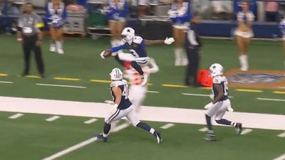 George Pickens’s Epic Hurdle Was One Inch Away From Being Play of the Year