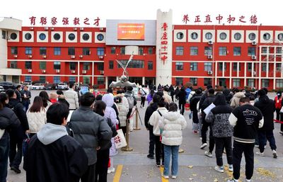 Millions in China cram for civil service exam and the hope of a job for life