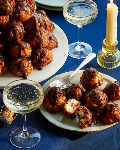 Benjamina Ebuehi’s coffee caramel and rum choux tower Christmas showstopper – recipe