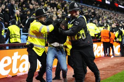 Two Young Boys fans arrested after violent clashes with police during Aston Villa match