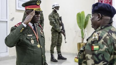 Guinea-Bissau’s deposed president flees to Senegal as UN condemns latest coup
