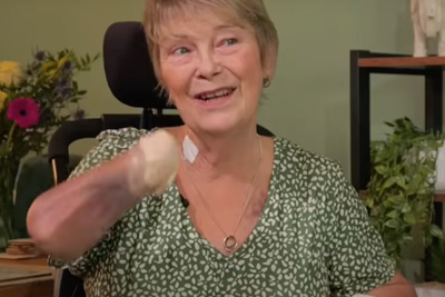 ‘Hand transplant means I can finally hold my granddaughter for first time’