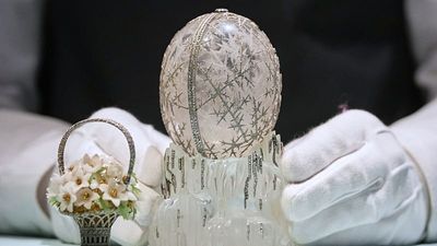 Rare Fabergé 'Winter Egg' set to fetch over €22 million at London auction