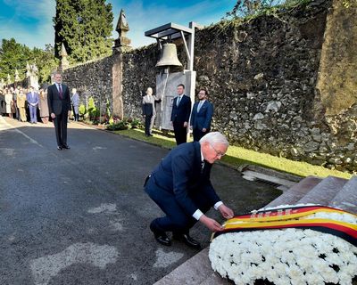 German president honours victims of Nazi bombing atrocity on Guernica visit