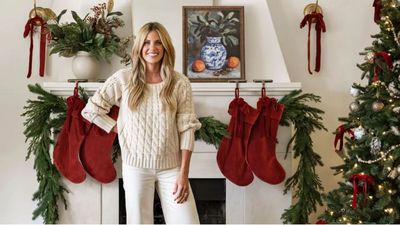 Shea McGee Just Brought 2025’s Favorite Christmas Trend Outdoors – Here’s How To Easily Replicate Her Chic Porch Bow Display