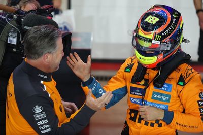 F1 Qatar GP: Oscar Piastri takes sprint race pole from George Russell and Lando Norris