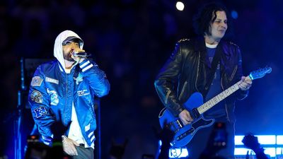 Jack White and Eminem light up the Detroit Lions Thanksgiving Day classic with unforgettable halftime show