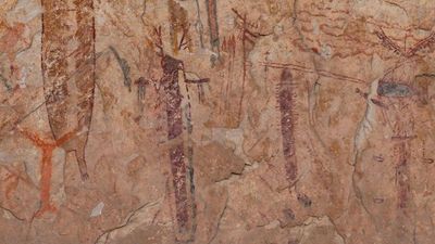 Native artists in Texas and Mexico shared their vision of the universe for 4,000 years, ancient murals suggest