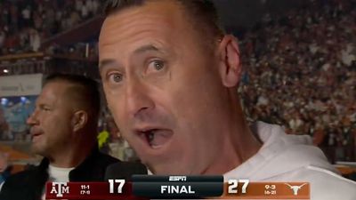 Steve Sarkisian Makes Passionate Case for Texas to Make CFP After Upsetting Texas A&M