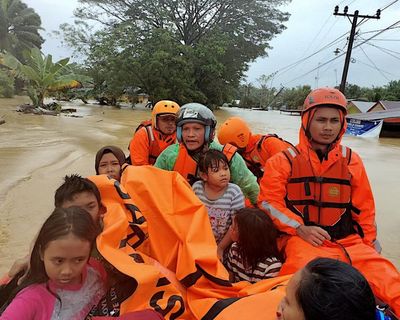 At least 500 killed in south-east Asia floods and landslides