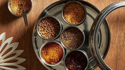 I’m Calling It, Every Serious Cook Should Have a ‘Masala Dabba’ in Their Kitchen — It’s the Stylish, Easy Way to Organize Your Spices (and a Perfect Gift, Too)