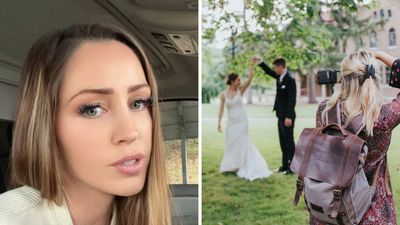 ‘Did you hear what he said?’: Florida photographer takes a close-up of the bride on her wedding day. Then a groomsman says something shocking