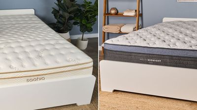 The hotel-style Saatva Classic and luxury Helix Midnight Luxe mattresses — here's how to choose between them