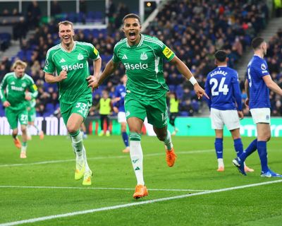 Malick Thiaw doubles up in Newcastle’s impressive mauling of Everton