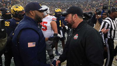 Ryan Day, Ohio State Staff Quash Apparent Flag-Planting Attempt After Win vs. Michigan