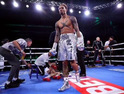 Ben Whittaker delivers brutal first-round knockout of Benjamin Gavazi on Matchroom debut