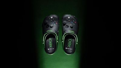 Microsoft and Crocs release limited-edition Xbox-themed footwear for $80 — black Classic Clogs with Xbox-style controller charms