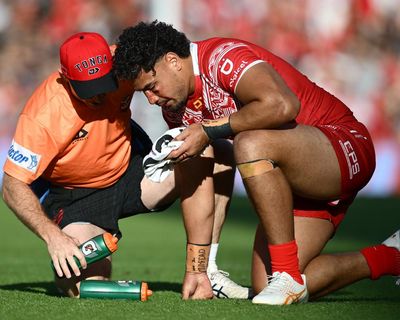 Eli Katoa hopeful of NRL return as he pays tribute to partner and Storm after brain surgery
