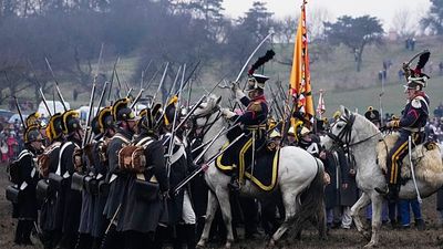 Thousands gather in Czech Republic to re-enact Napoleon’s Austerlitz victory over Russia and Austria