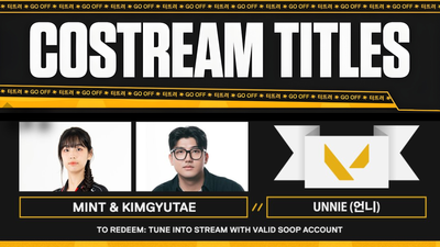 How to get Unnie Title in VALORANT: Soop-Korea exclusive stream rewards